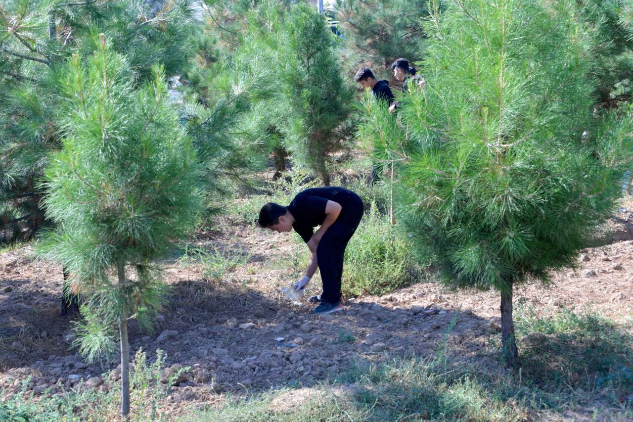 Konya’da gençler çevre bir araya geldi! Alakova temizlendi 2